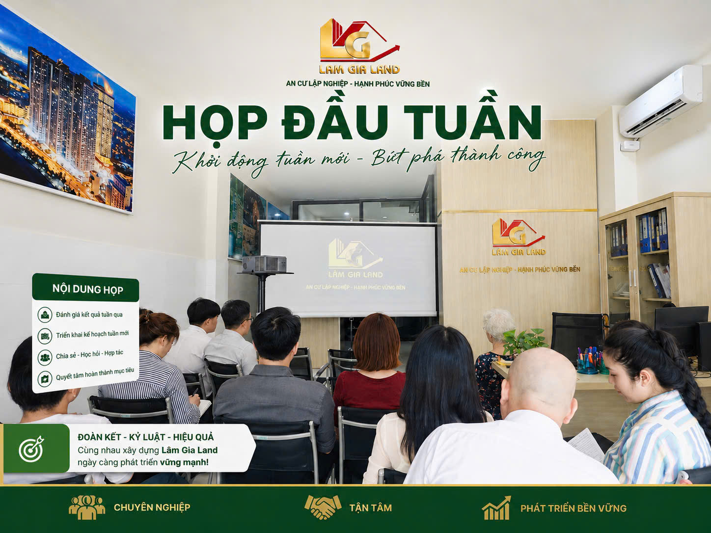 Họp đầu tuần – Chào đón nhân sự mới và nâng cao năng lực đội ngũ