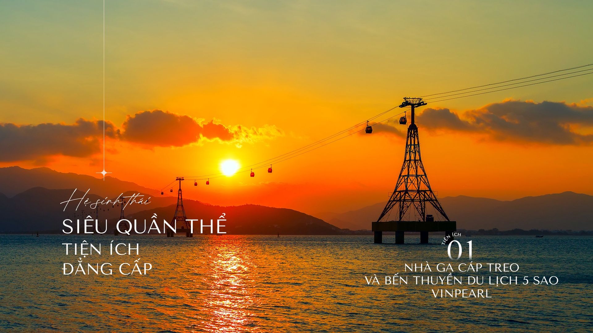 CÁP TREO VÀ BIỂN THUYỀN DU LỊCH