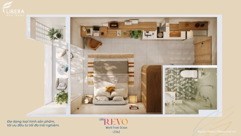 Căn họ Studio/Revo