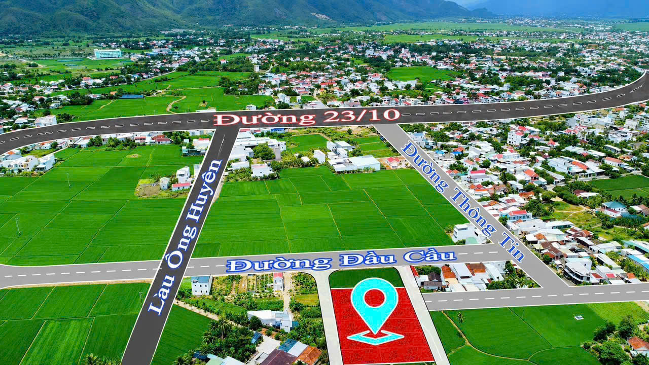 BÁN 4 LÔ ĐẤT DIÊN AN, CẠNH KĐT PHÚ ÂN NAM